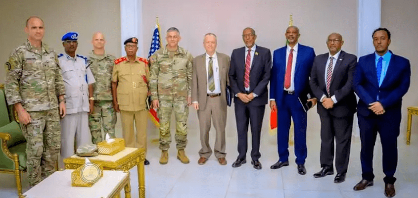 Somaliland and US Officials Meetings
